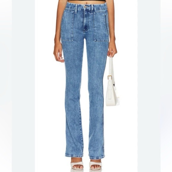 Hudson Barbara High Rise Bootcut Jeans Starlet Blue - Picture 1 of 16